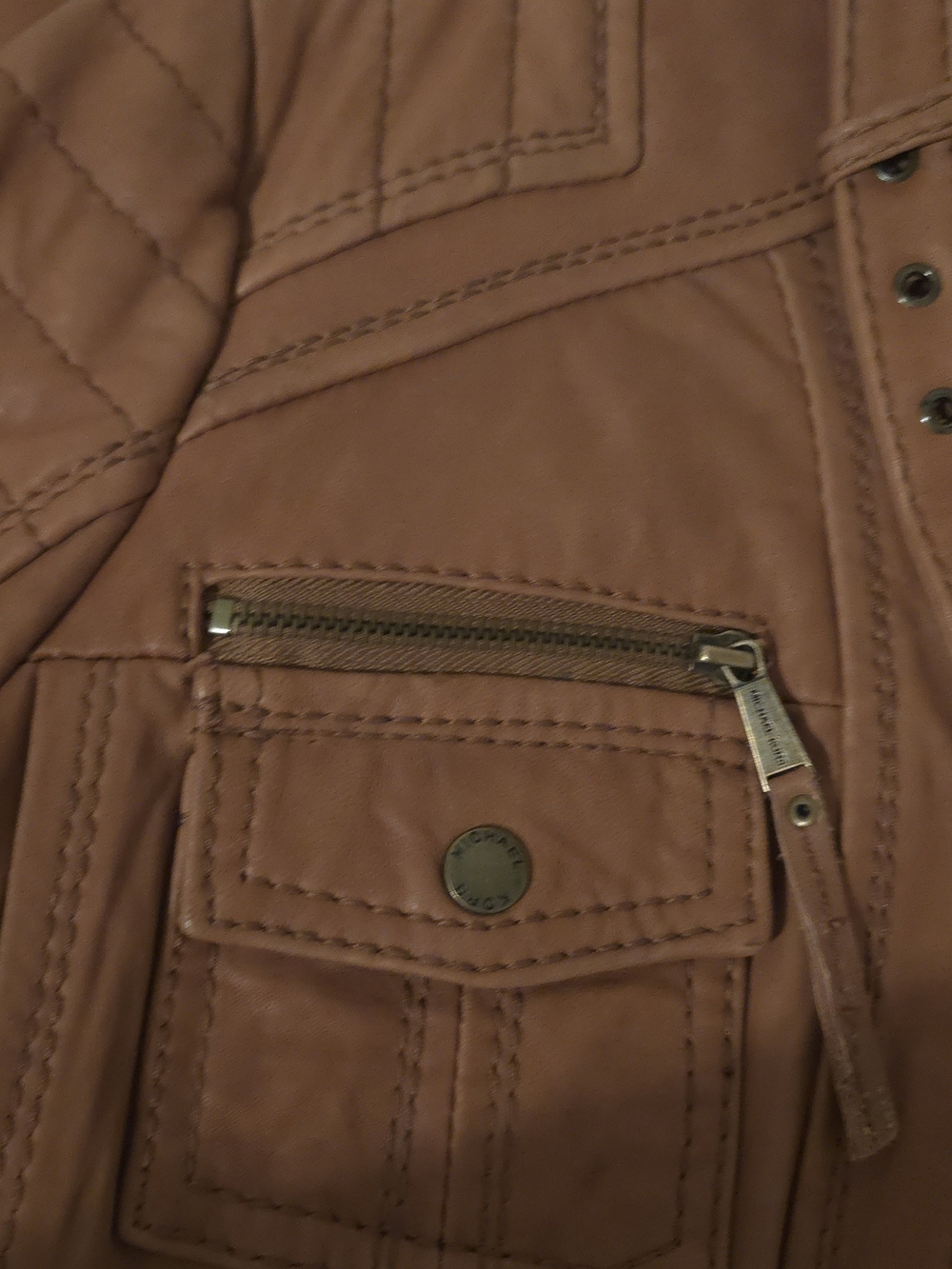 Michael Kors Leather Jacket - Picture 13 of 13